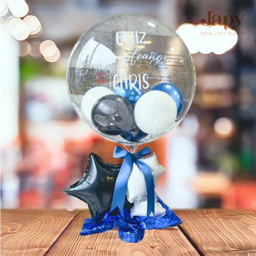 Arreglo de globo de mesa