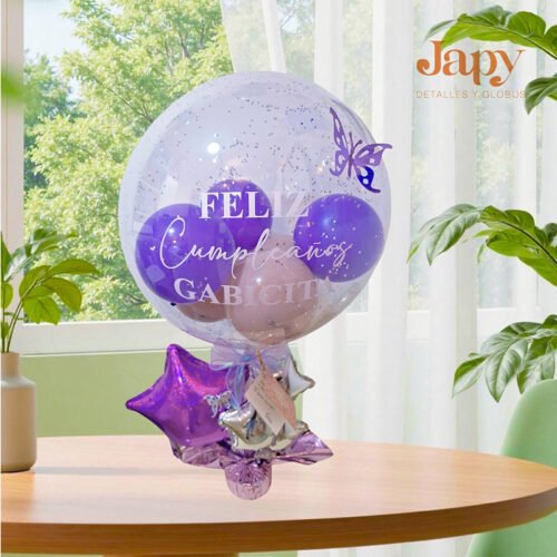 Arreglo de globo de mesa
