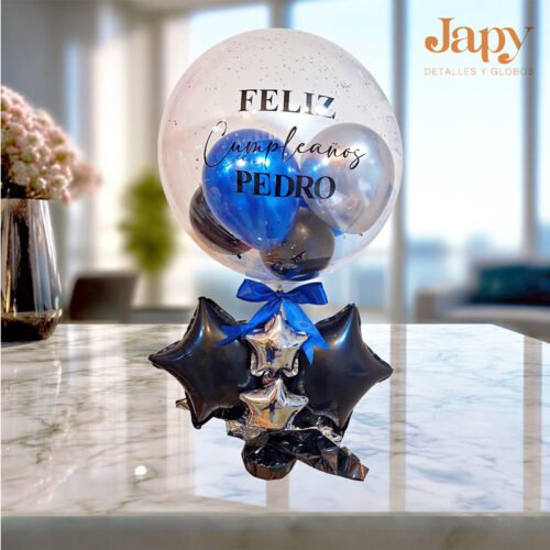 Arreglo de globo de mesa