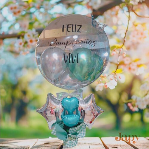 Arreglo de globo de mesa
