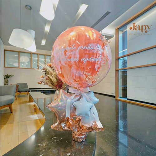 Arreglo de globo de mesa