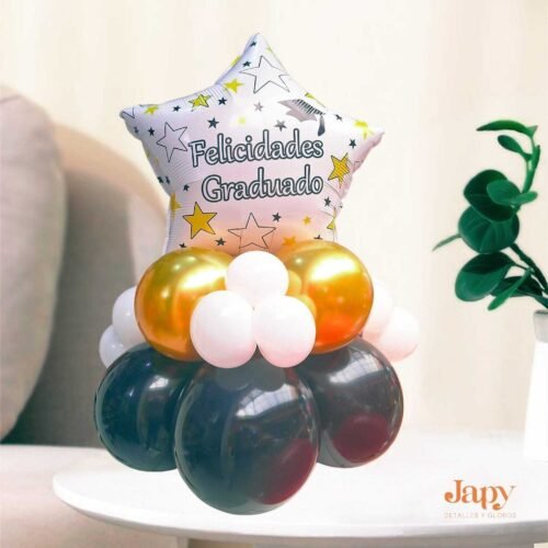 Arreglo de globo de mesa