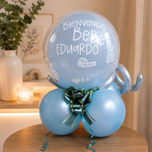 Arreglo de globo con helio personalizados